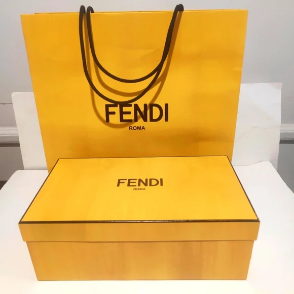 Fendi | Other | Fendi Shoe Box And Shopping Bag Set | Poshmark display picture 2